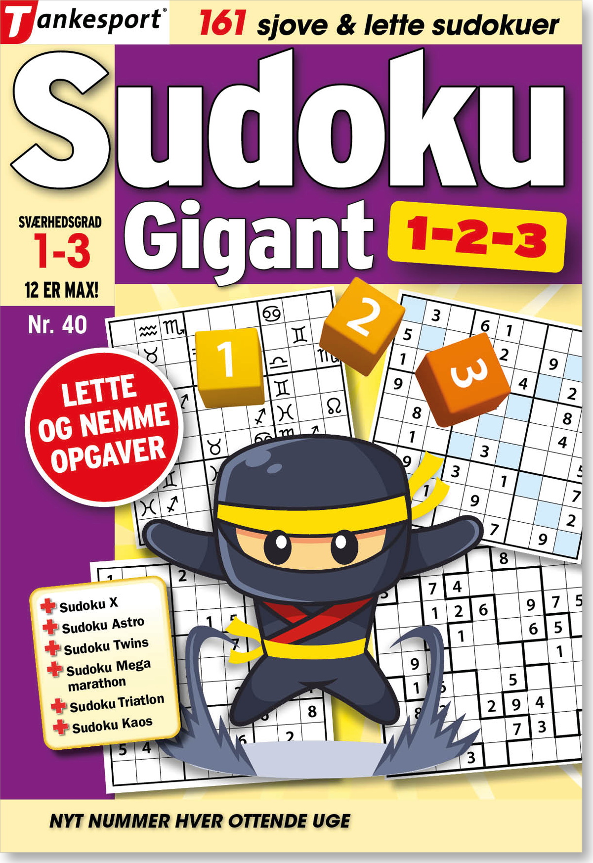 Sudoku Gigant 1-2-3 Nummer 40