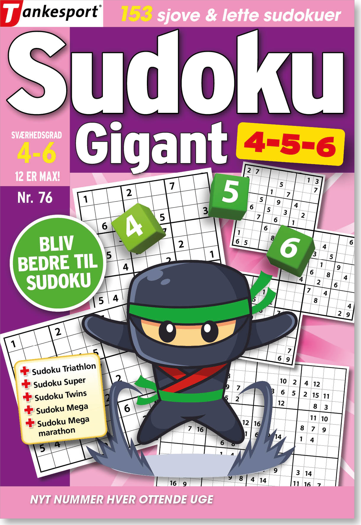 Sudoku Gigant 4-5-6 Nummer 76
