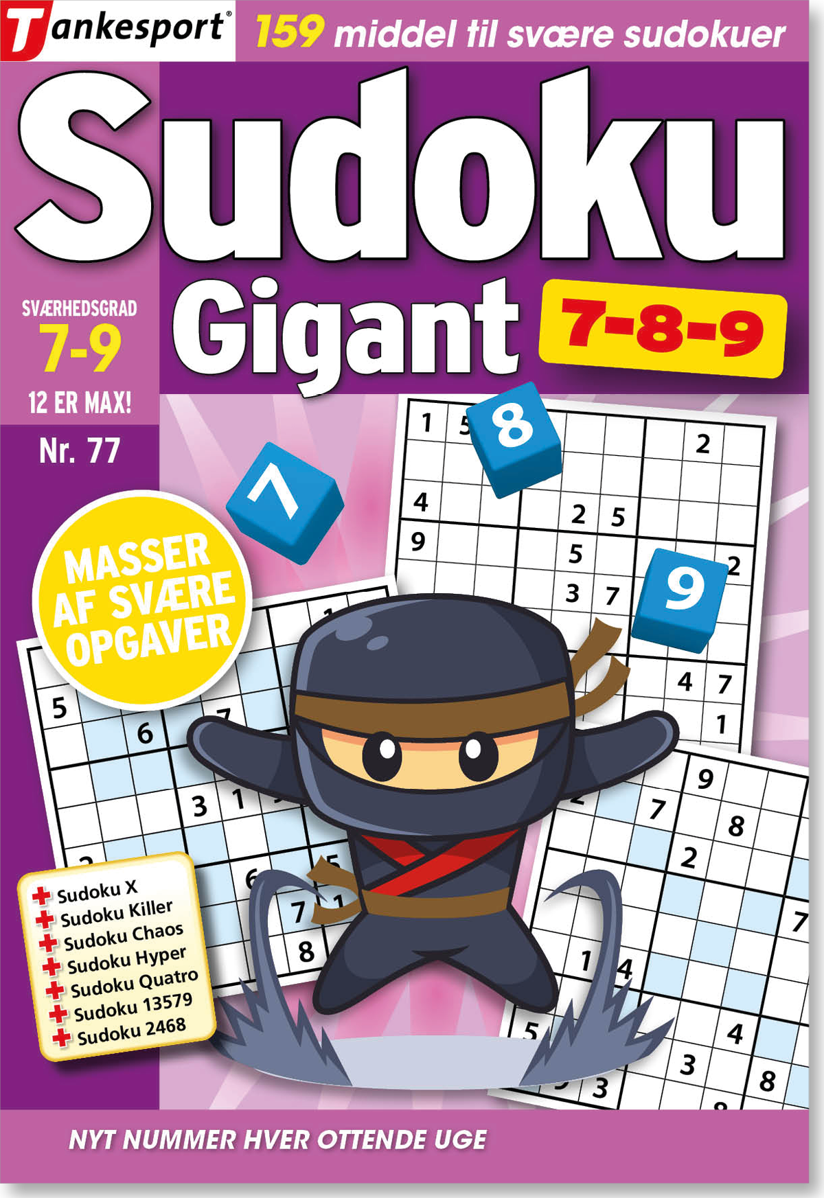 Sudoku Gigant 7-8-9 Nummer 77