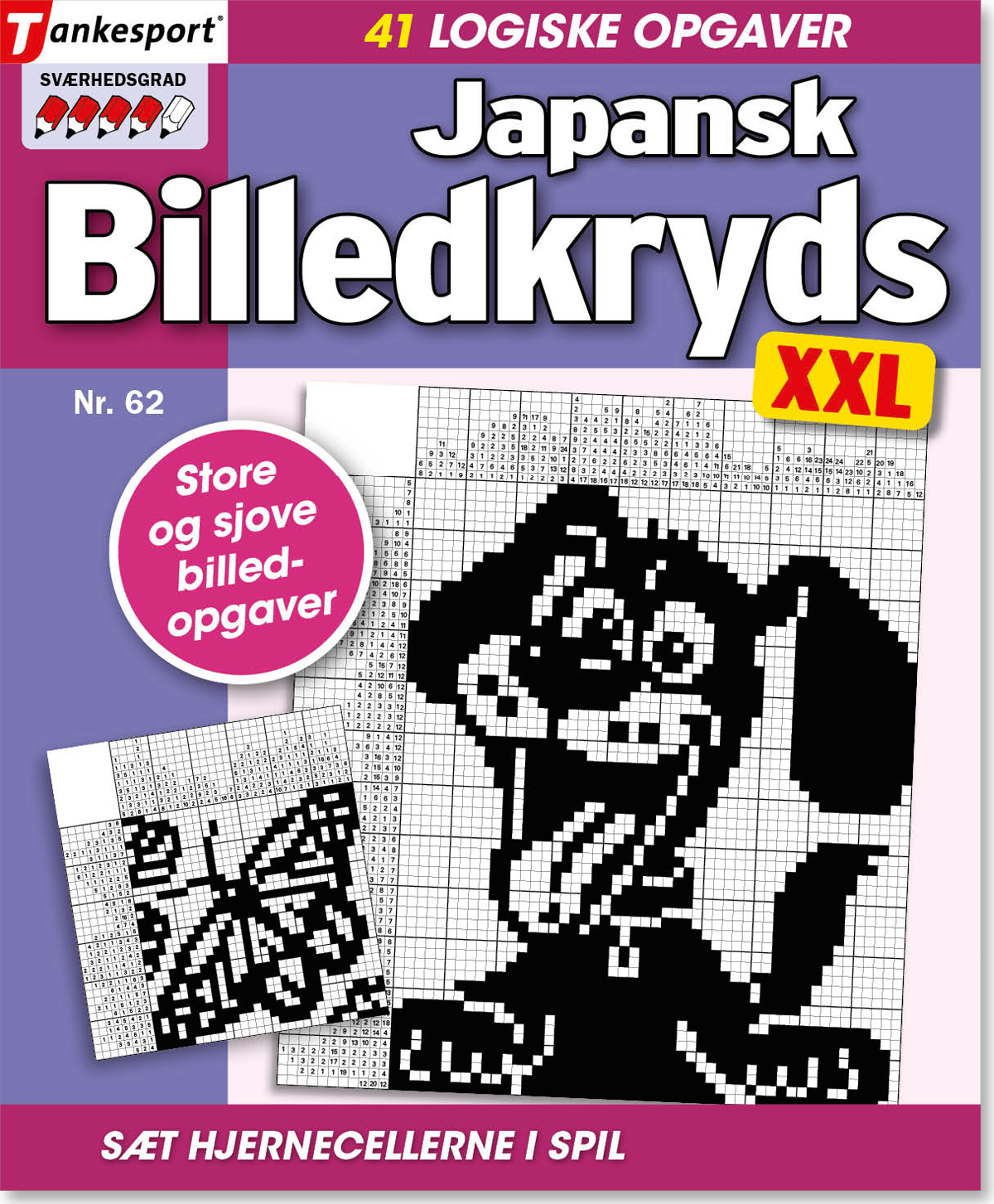 Japansk Billedkryds XXL Nummer 62