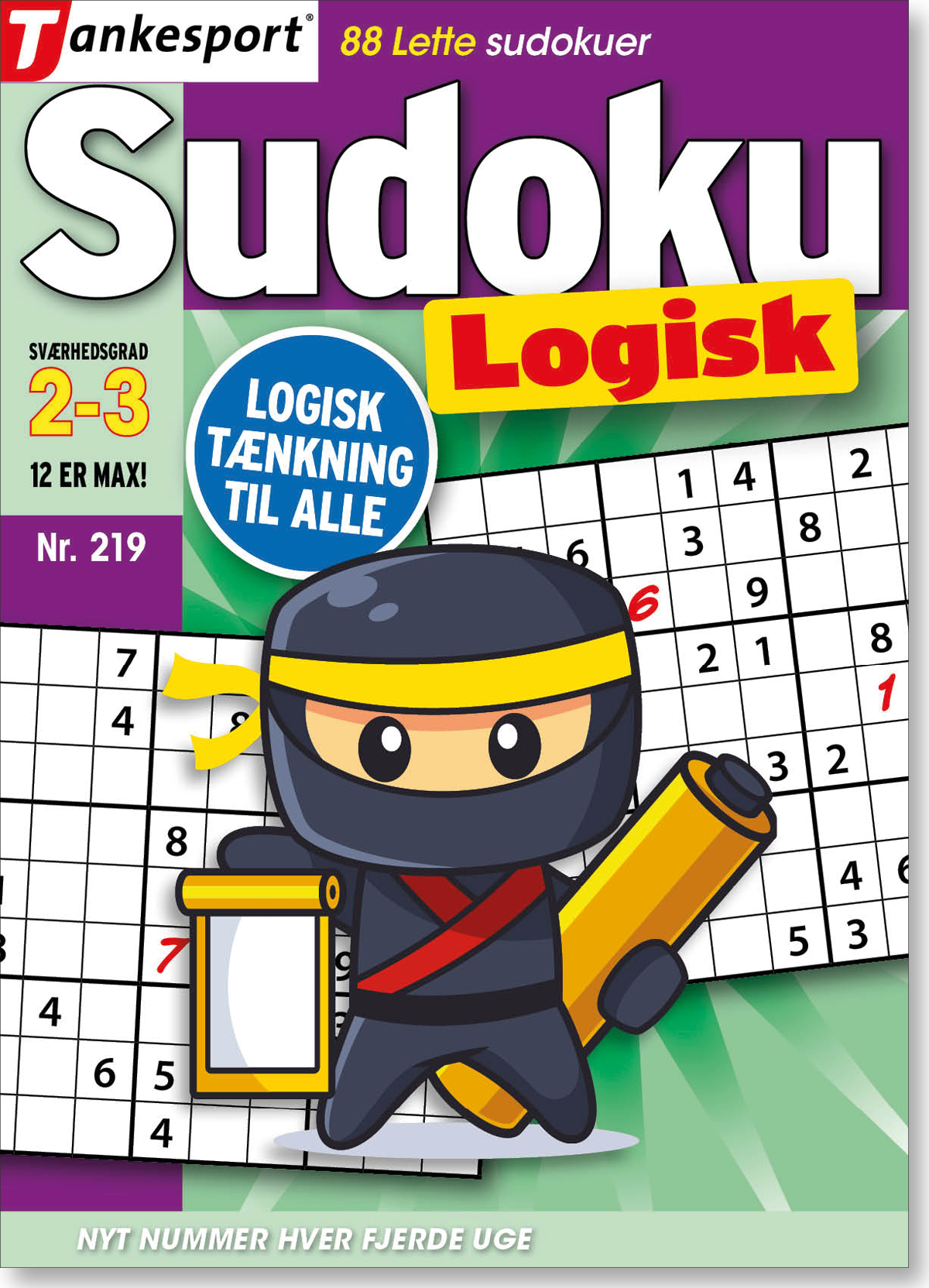 Sudoku Logisk Nummer 219