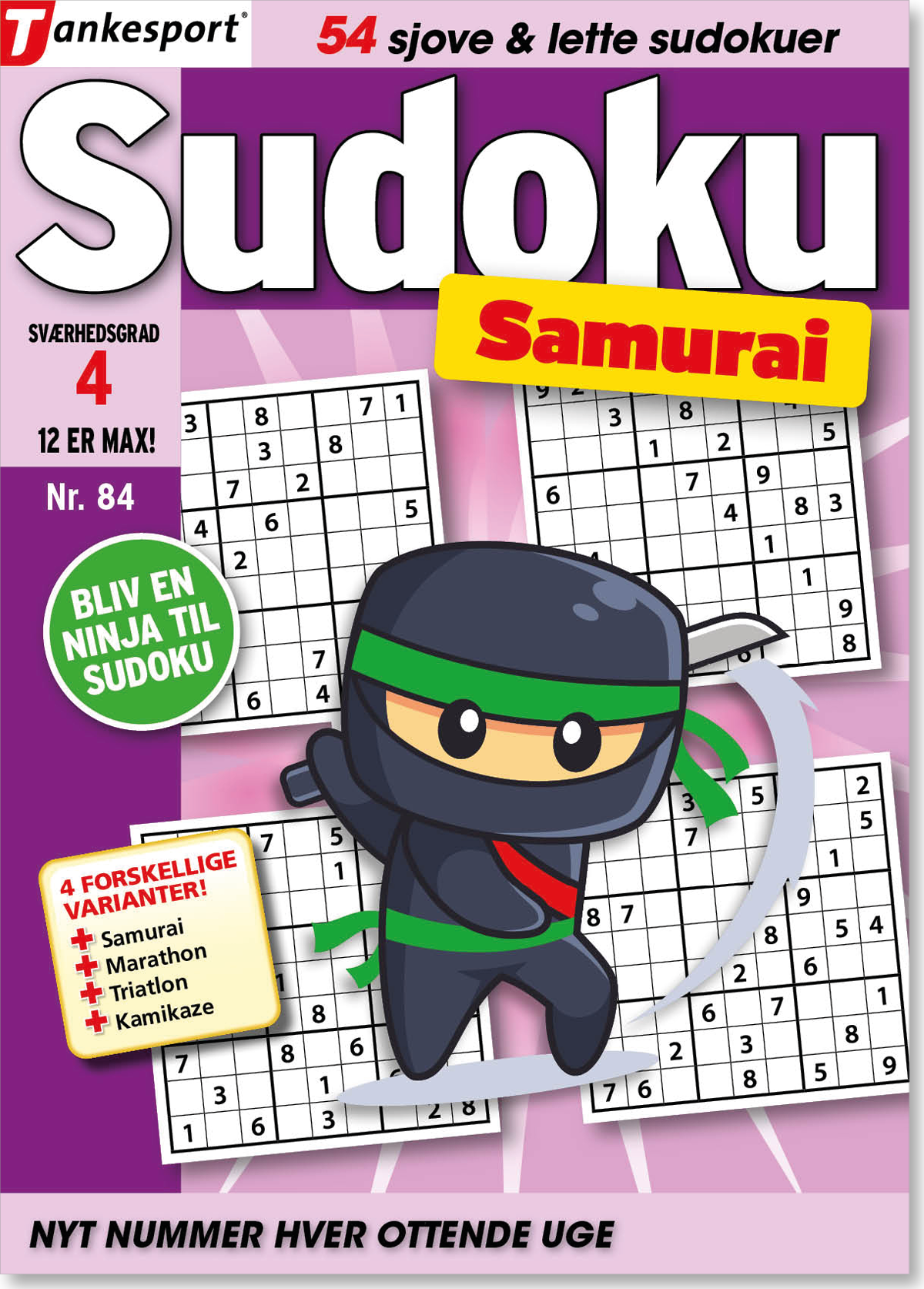 Sudoku Samurai Nummer 84