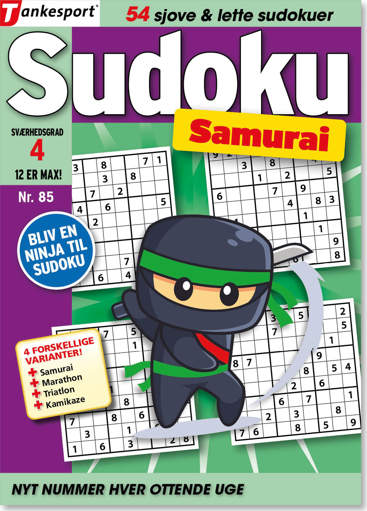 Sudoku Samurai Nummer 85